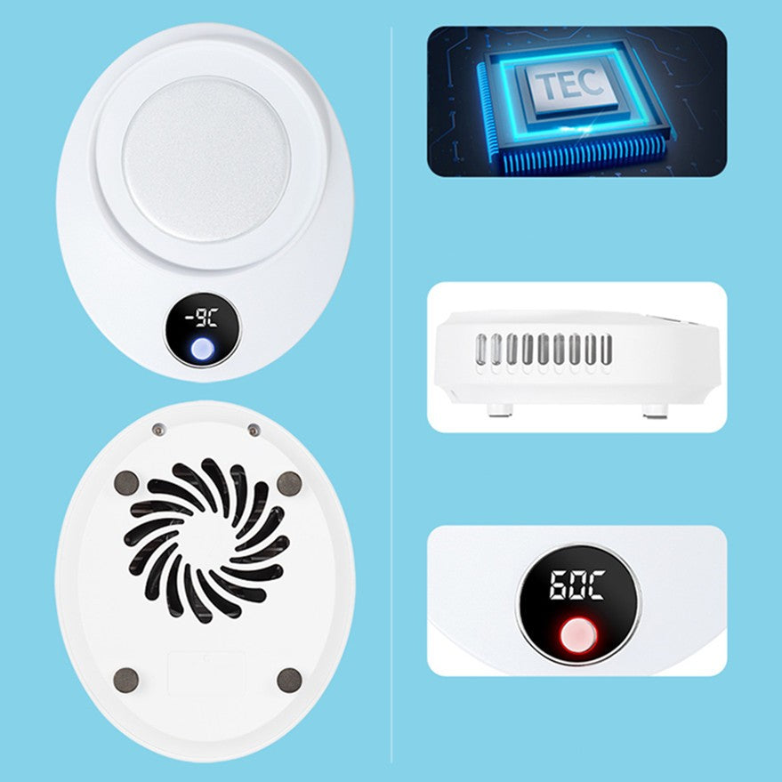 2-in-1 Koffiemok Verwarmers / Koelers, met LED Temperatuurweergave & 3 Manieren om te Gebruiken, voor Koffie, Thee, Bier, Frisdrank & Meer