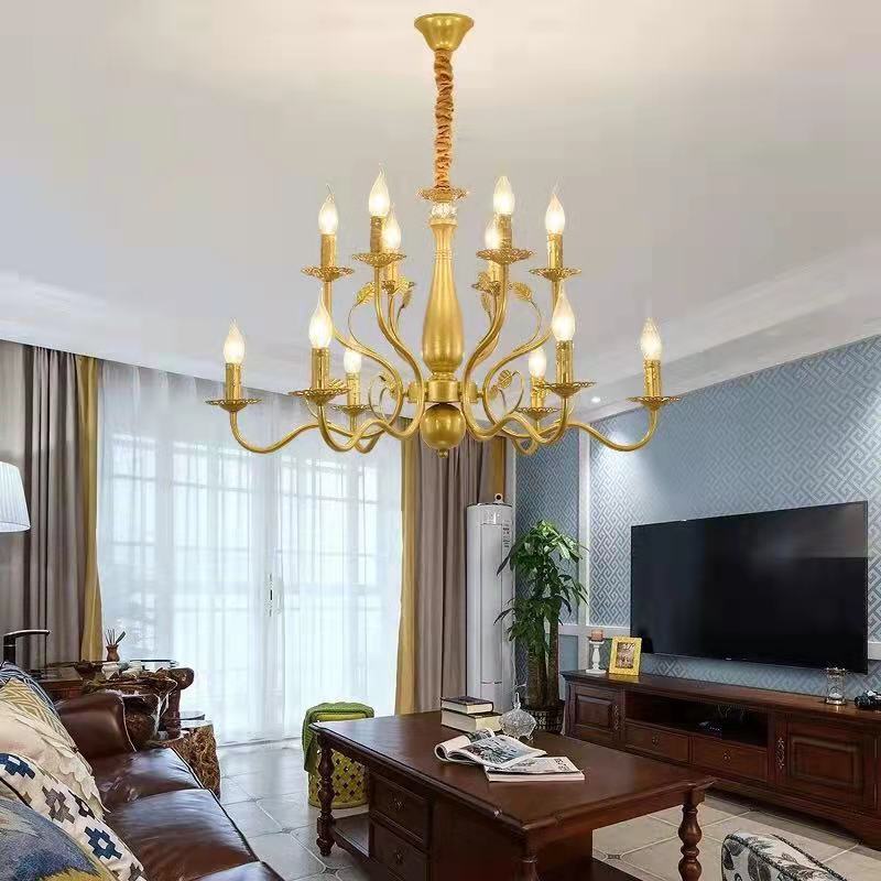 Silva Rustique Metaal Glas Kroonluchter Woonkamer Slaapkamer
