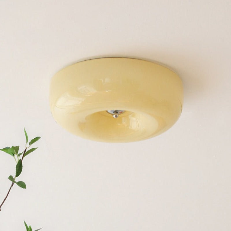 Candy Plafondlamp Crème Glas