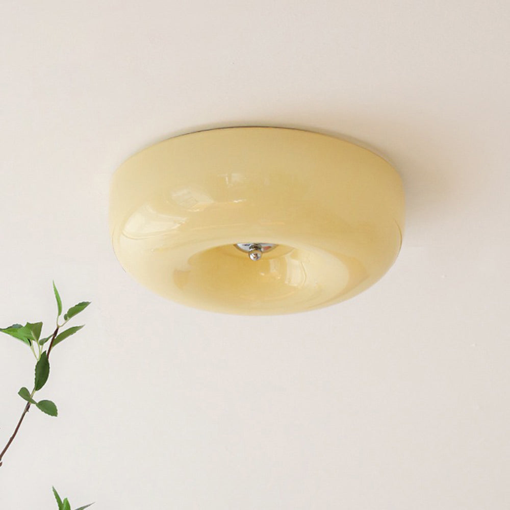 Candy Plafondlamp Crème Glas