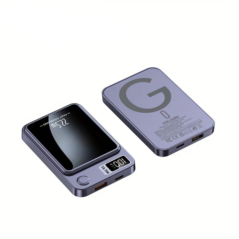 Magnetische Powerbank – Ultra Slim met Super Snelle Draadloze Oplading