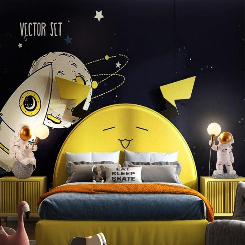 Brehn | CosmoBuddy Astronaut Wandlamp | Creatief Ontwerp | Hars & ABS | LED Slaapkamerlicht
