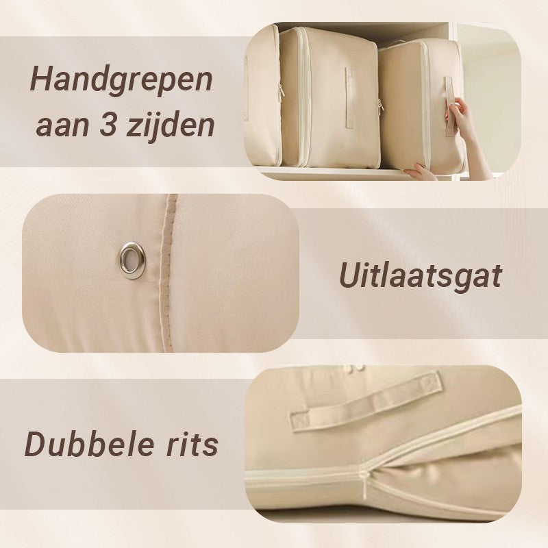 NeatNest - Gecomprimeerde opbergzakken