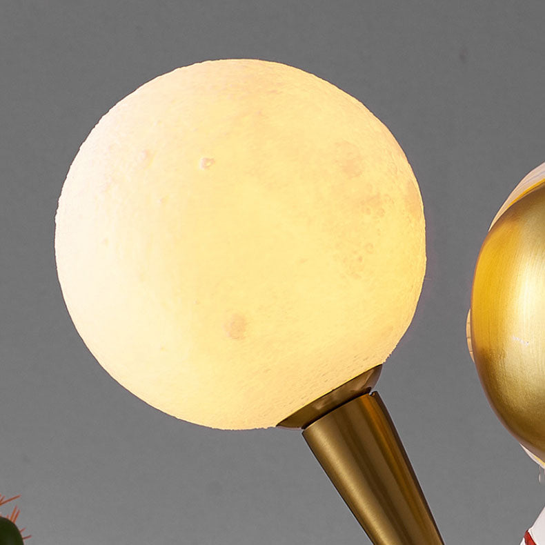 Brehn | CosmoBuddy Astronaut Wandlamp | Creatief Ontwerp | Hars & ABS | LED Slaapkamerlicht