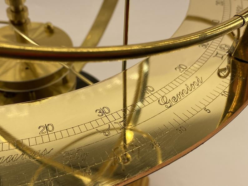 Groot Orrery Model van het Zonnestelsel