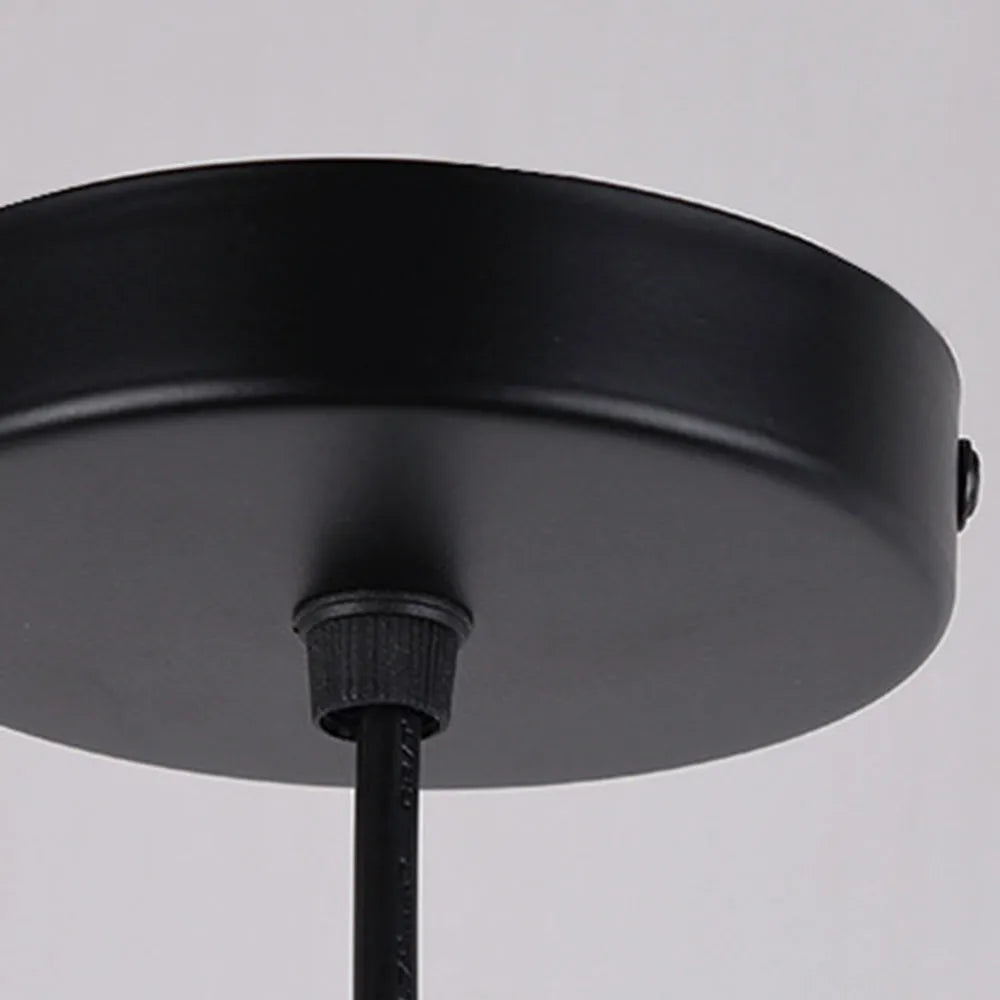 Juni Globe Glazen Hanglamp, Amber/Rookgrijs