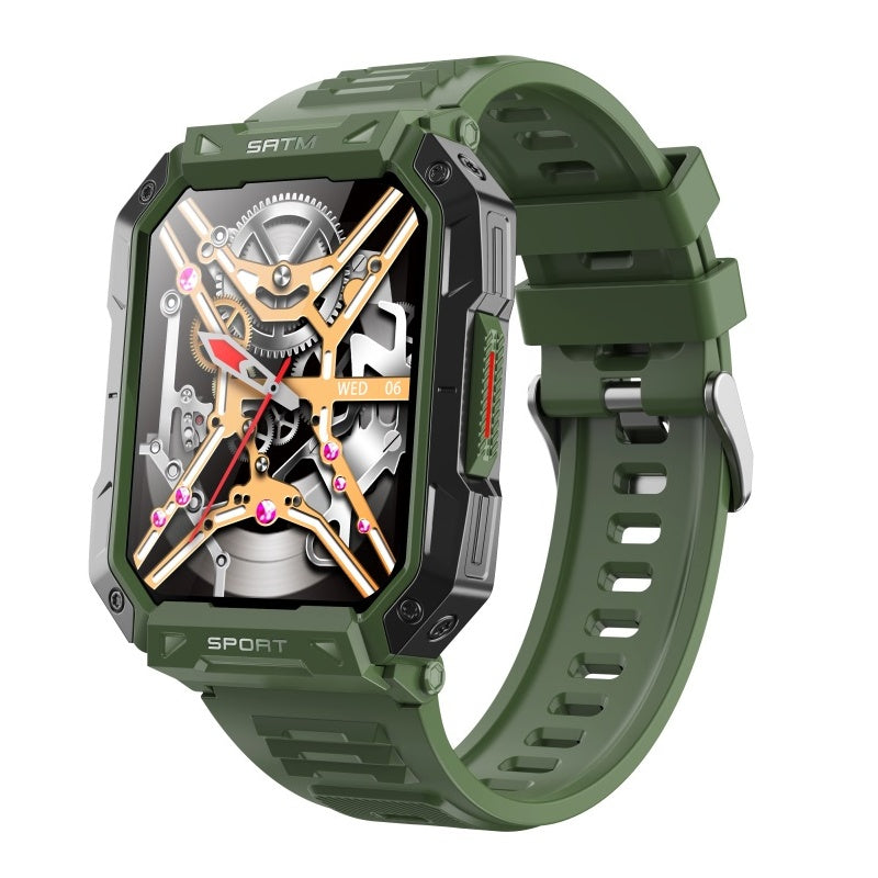 Skanto | Bloedglucose Bloeddruk Bloedzuurstof Slaapmonitor Waterdichte Smartwatch