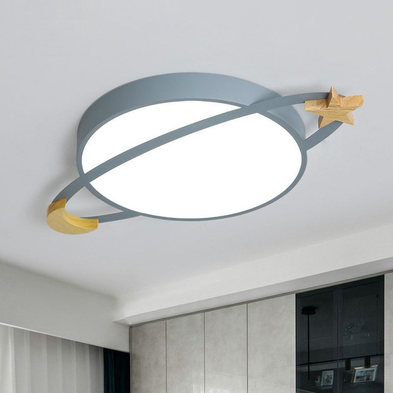 Aria Moderne LED Plafondlamp Wit/Groen/Grijs Slaap/Woon