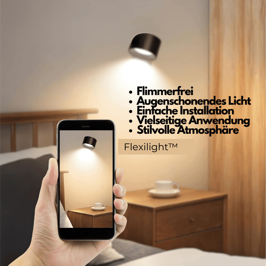 Draadloze Wandlamp – 360° Verstelbare en Oplaadbare LED-verlichting (USB)