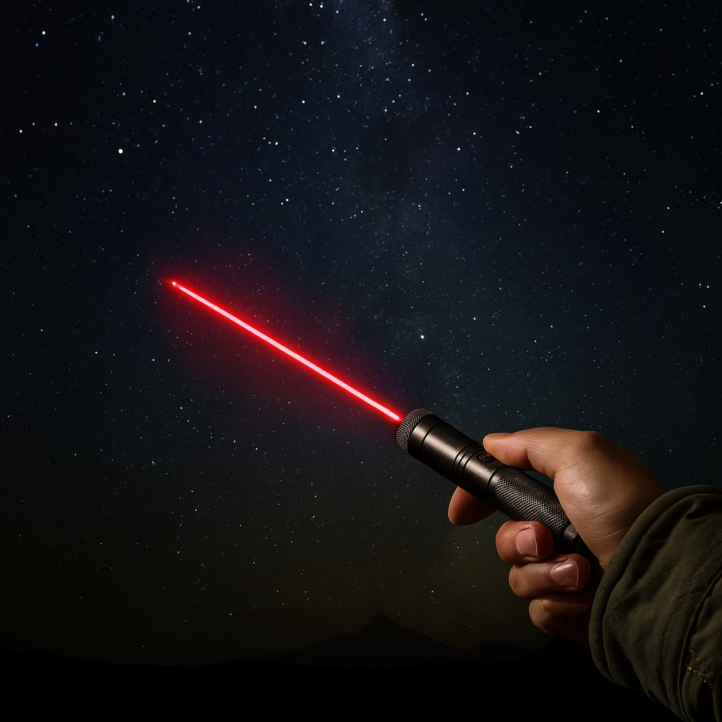 Krachtige Langereikende Laserpointer Zaklamp