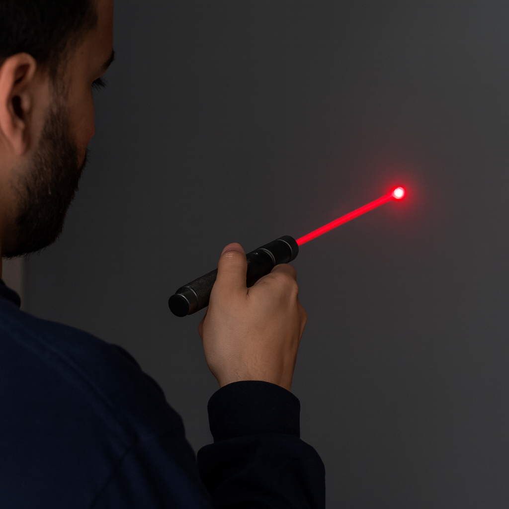 Krachtige Langereikende Laserpointer Zaklamp