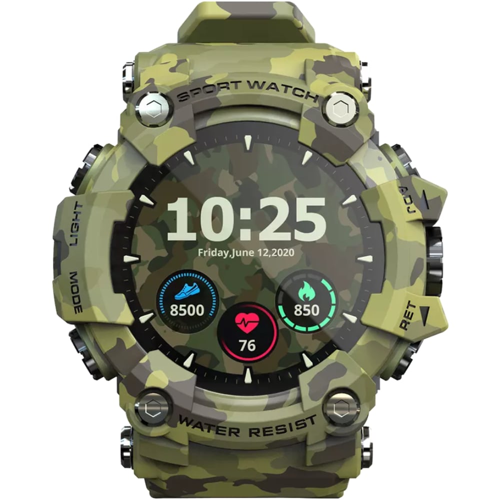 Elfire – Robuuste Smartwatch met Power Glass & Sportfuncties