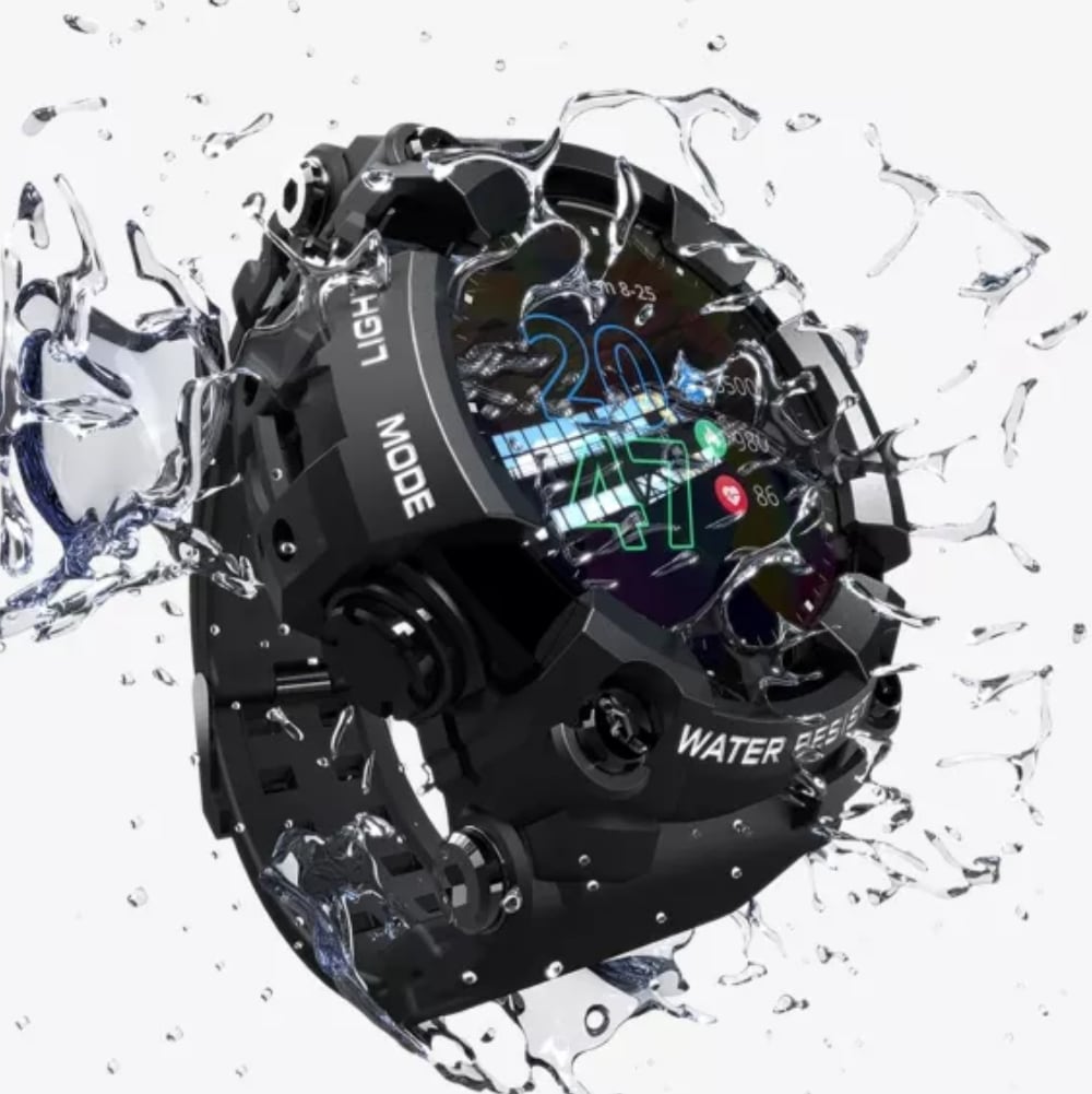 Elfire – Robuuste Smartwatch met Power Glass & Sportfuncties