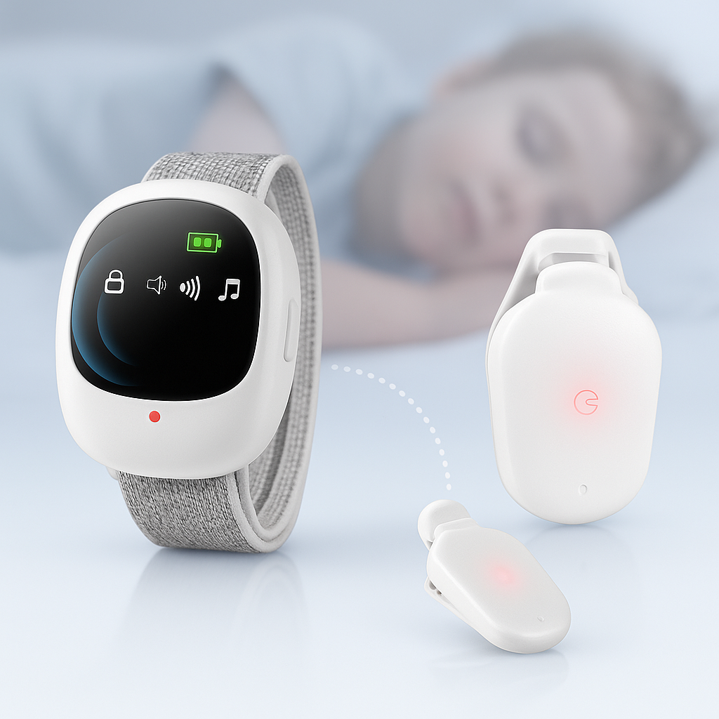 Bedplassen Alarm voor Kinderen met Vibratiesensor