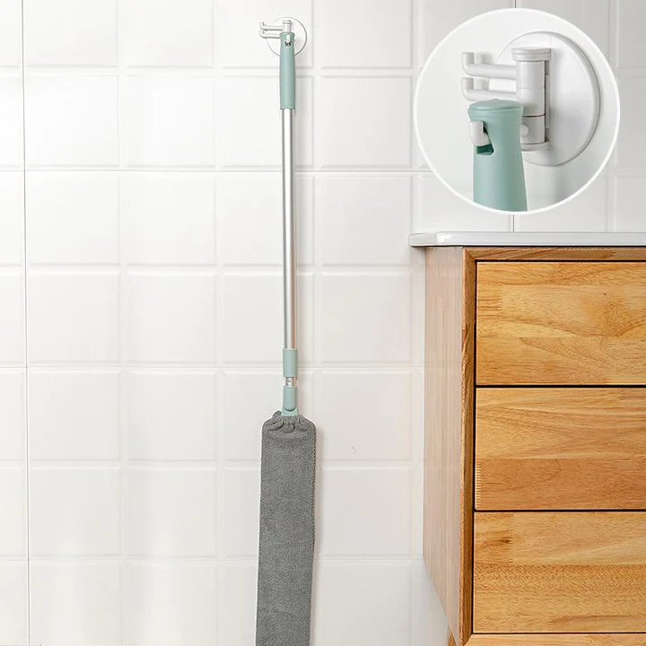 CleanSweep | Flexibele en lange borstel voor stofreiniging