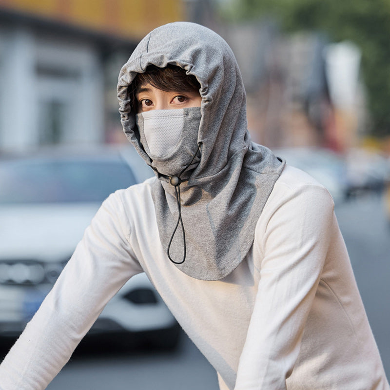 Hooded Face Mask met Nekwarmer voor Fietsen
