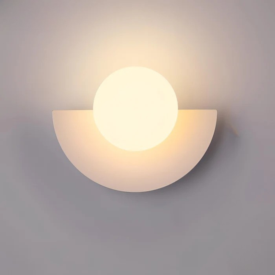 Moderne Minimalistische Glazen Globe Wandlamp LED 1-Licht