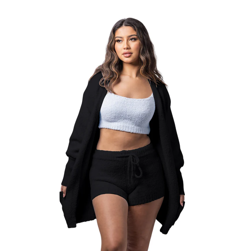 CozyVibe | Voel je ontspannen, chique en moeiteloos comfortabel met deze pyjama set