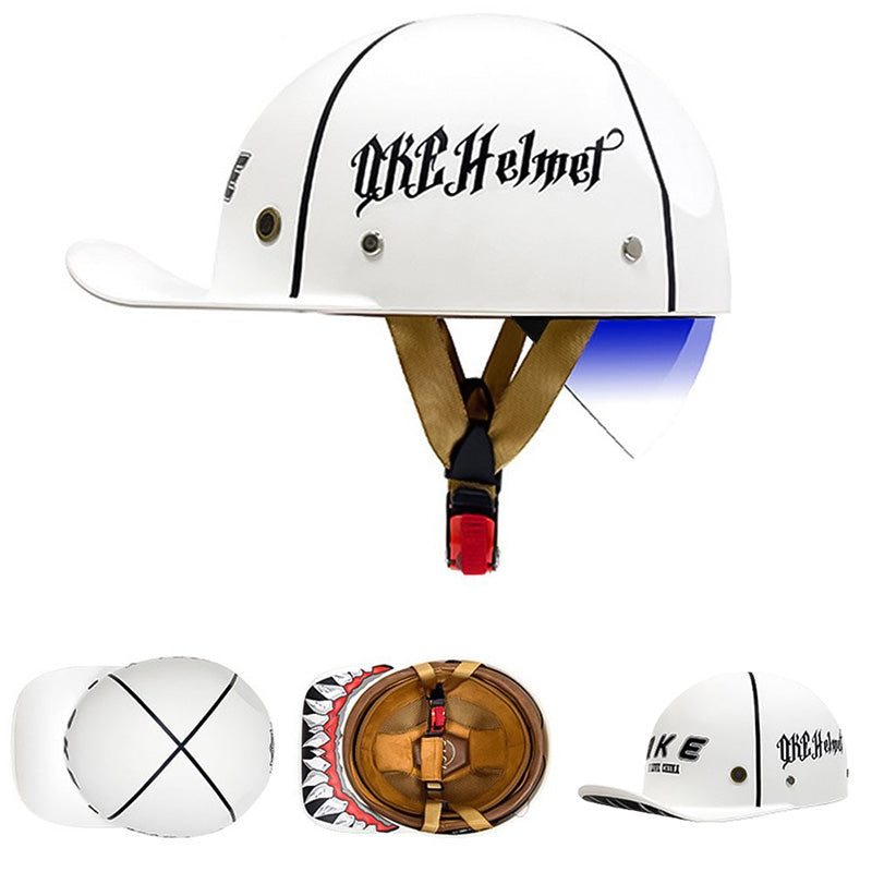 OrionRide Baseballstijl DOT Helm Met ABS Schaal Voor Motorfietsen
