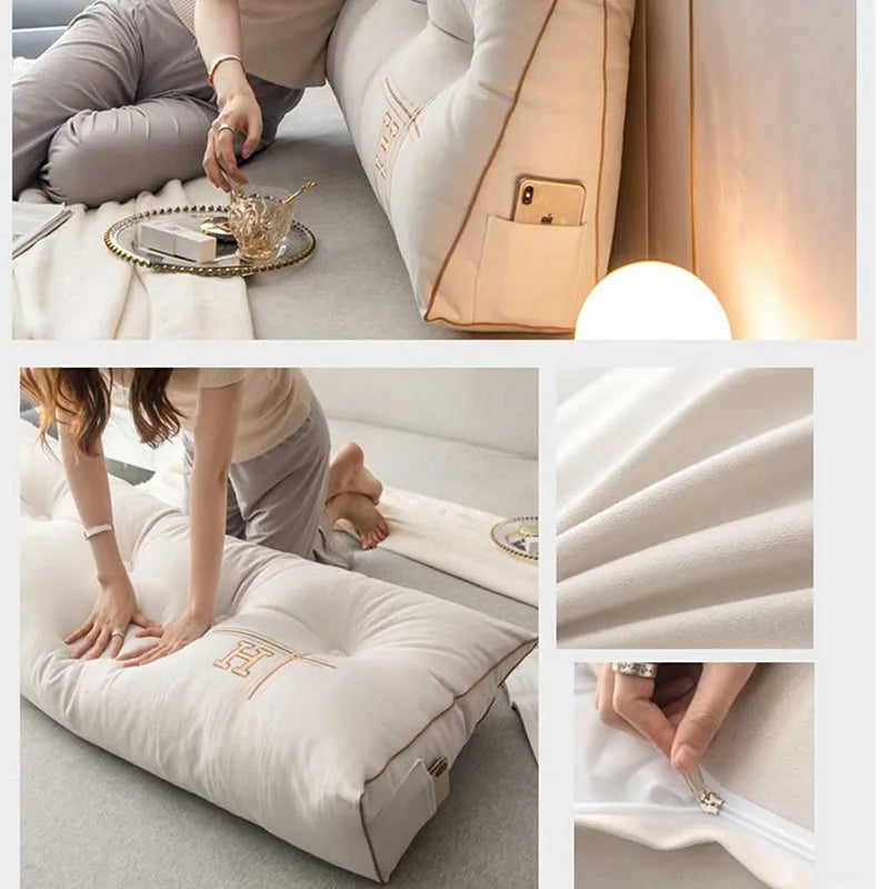 Rugkussen Groot – Zacht, Ondersteunend & Comfortabel voor Bed en Relaxruimte