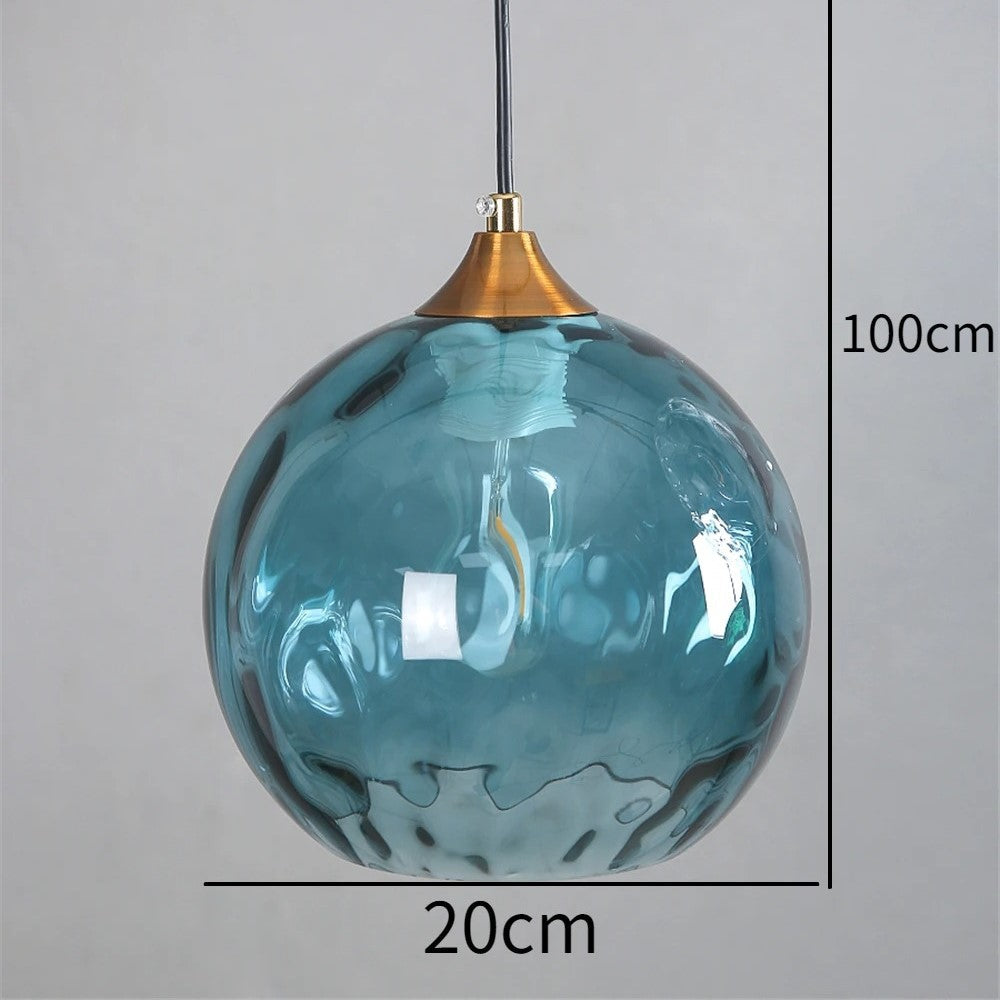 Moderne LED Nordic Plafond Glas Bal Hanglamp