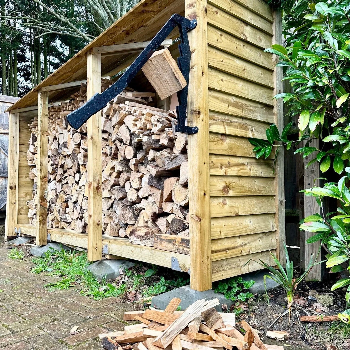 SplitMaster Houtklover | Hoogwaardige Wandmodel | Compacte Houtklover voor Thuis