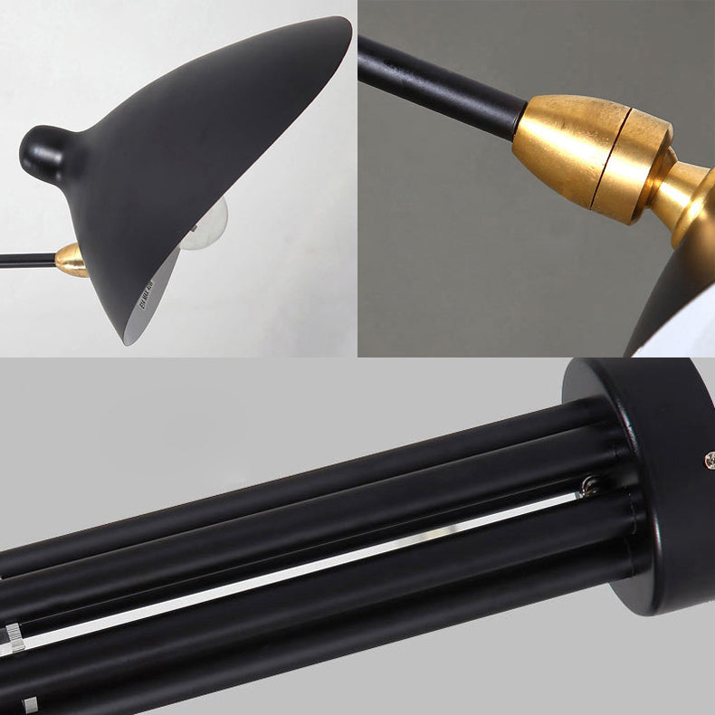 Metaal Duckbill Hanglamp Post Modern 2/3/5 Lichten Zwarte Woonkamer Chandelier Licht