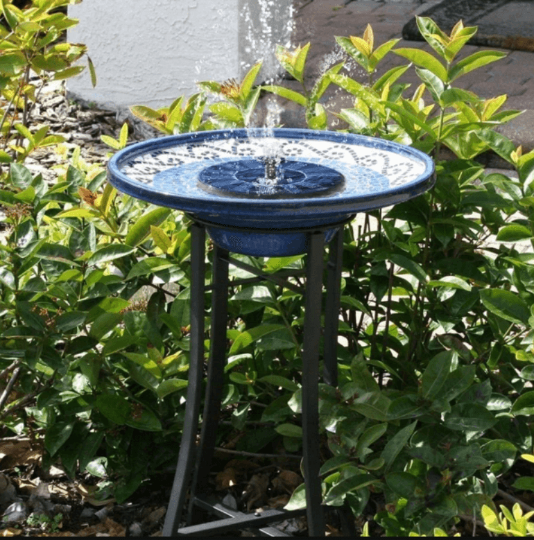 Zonnefonteinpomp met LED-verlichting Buitenwaterfunctie