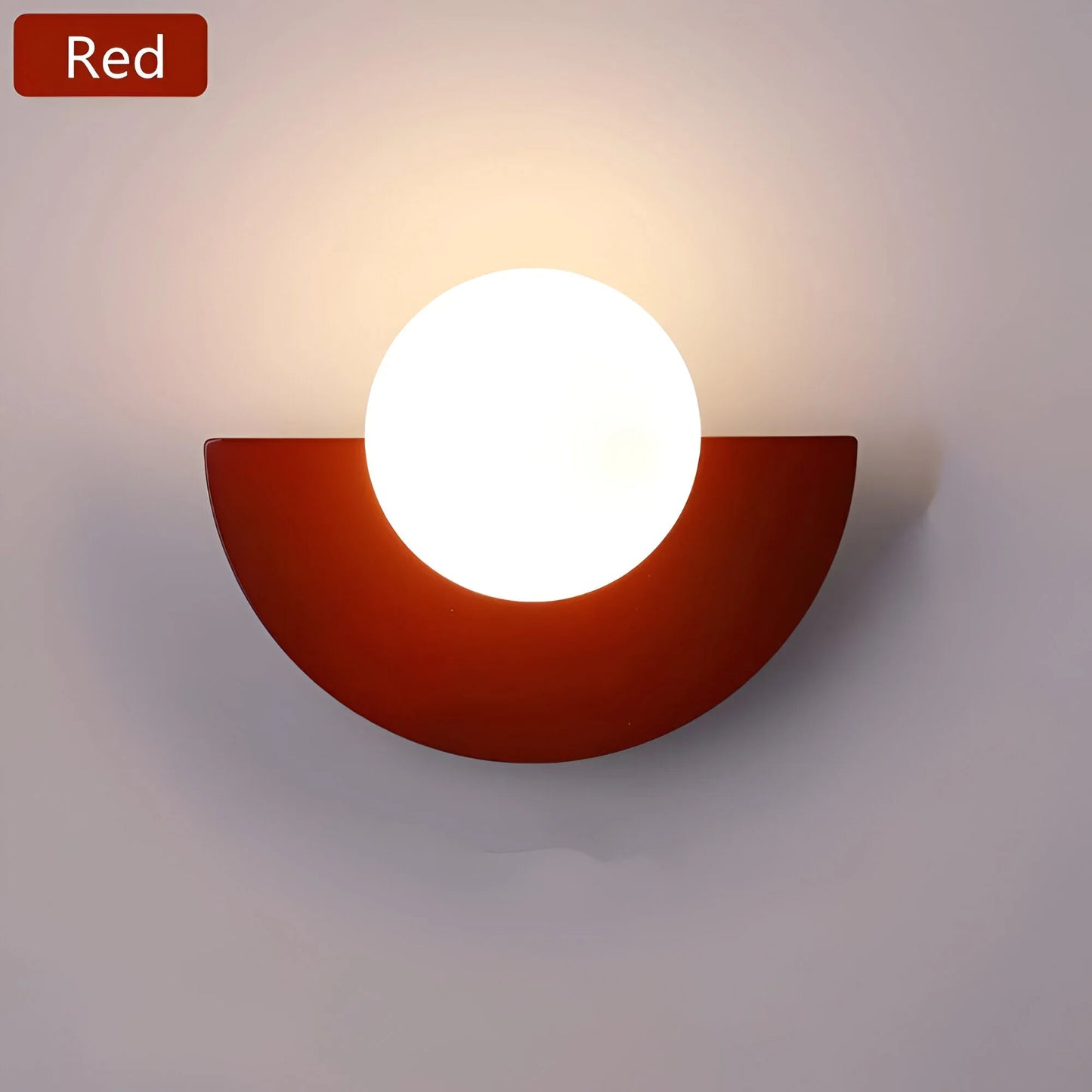 LumiGlow – Moderne Halve Maan Wandlamp