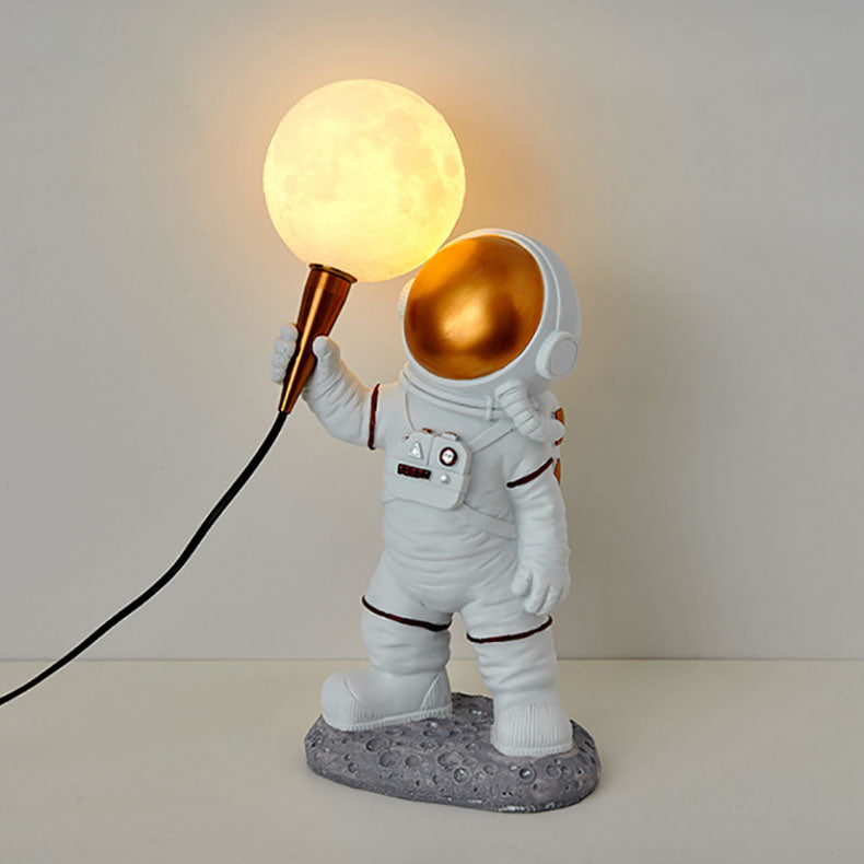 Brehn | CosmoBuddy Astronaut Wandlamp | Creatief Ontwerp | Hars & ABS | LED Slaapkamerlicht