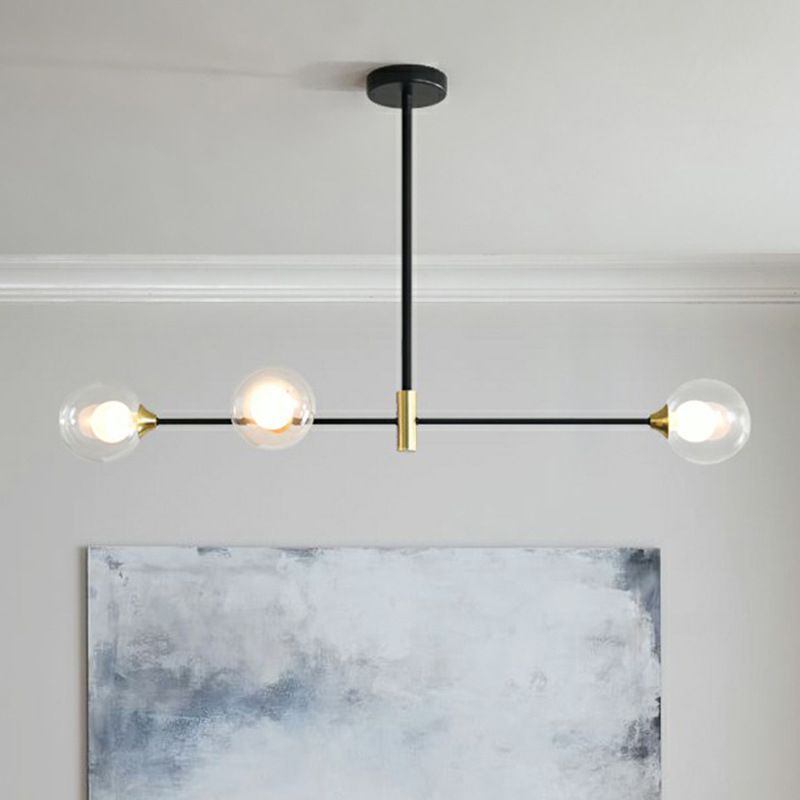 Valentina Nordic Bubble Metal Hanglamp, Zwart
