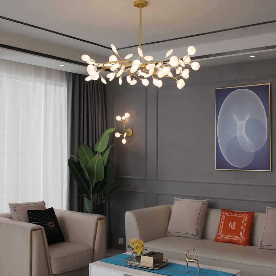 Welin Hanglamp Multi Nordique Zwart/Goud Slaapkamer