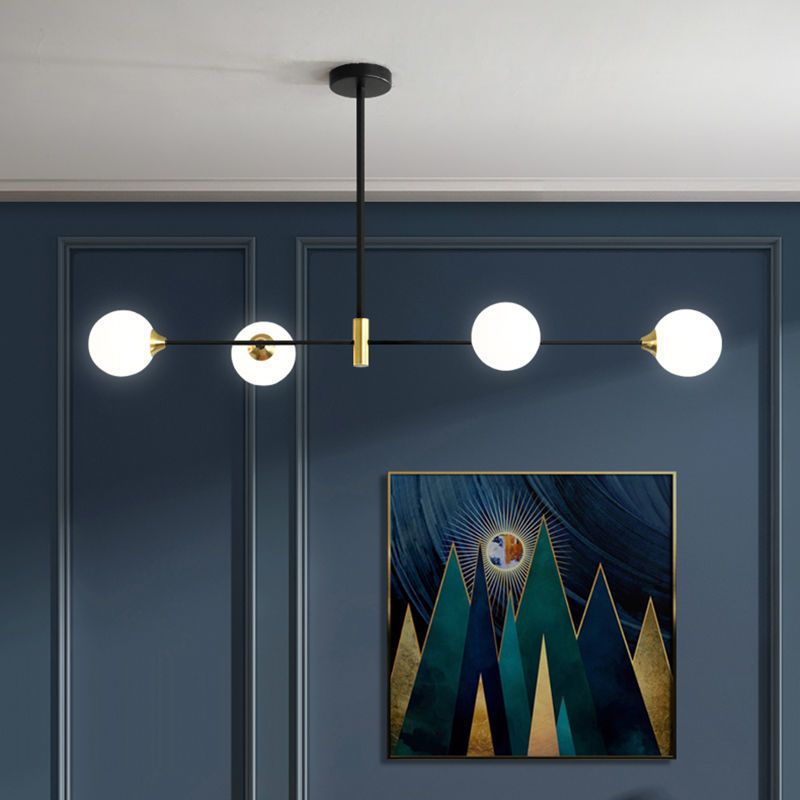 Valentina Nordic Bubble Metal Hanglamp, Zwart