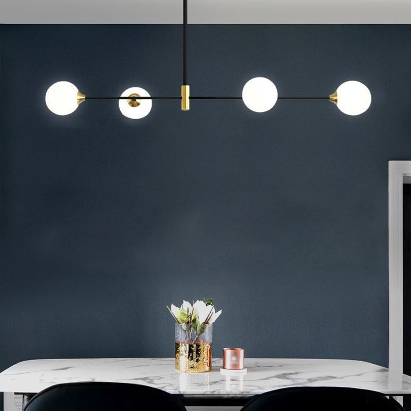 Valentina Nordic Bubble Metal Hanglamp, Zwart