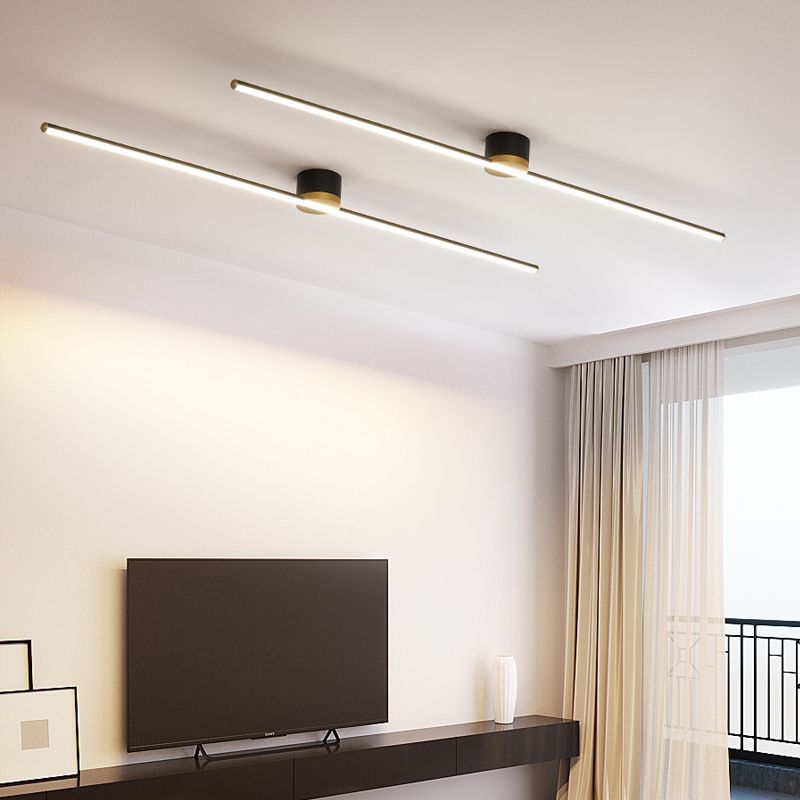 Minimalistische Lineaire LED Plafondlamp