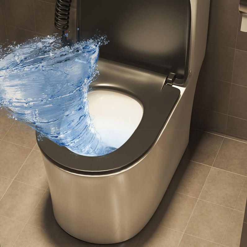 1-Piece Verlengd Spoeltoilet Keramische Toiletpot met Wasbak