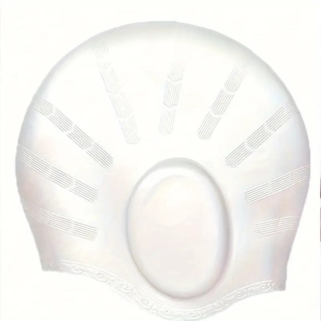 HydroFit – Siliconen Zwemcap met Oorbescherming