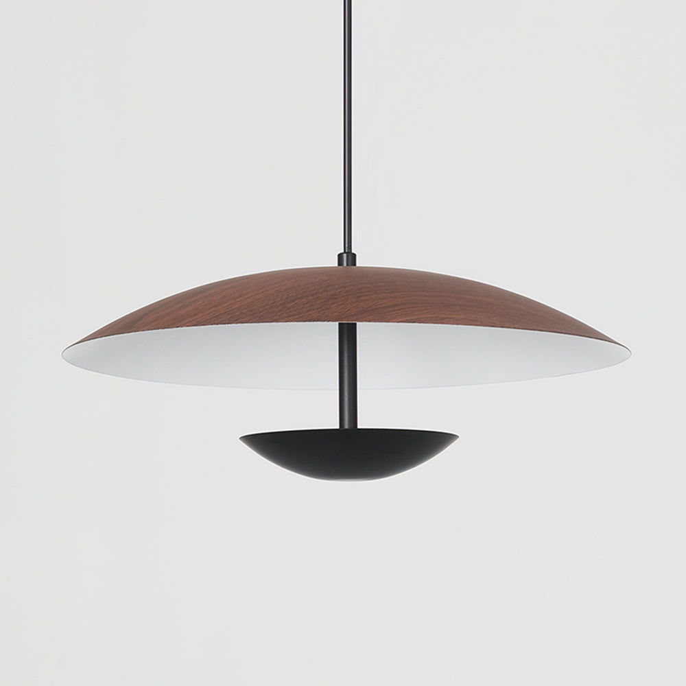 Zephy Hanglamp Dôme Traditioneel. Hout/Bruin. Woonkamer/Eetkamer