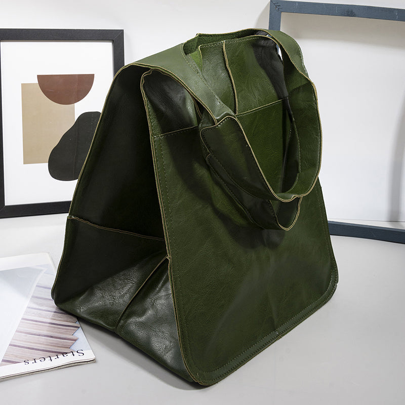 Oversized Weekend Handtassen van Leer
