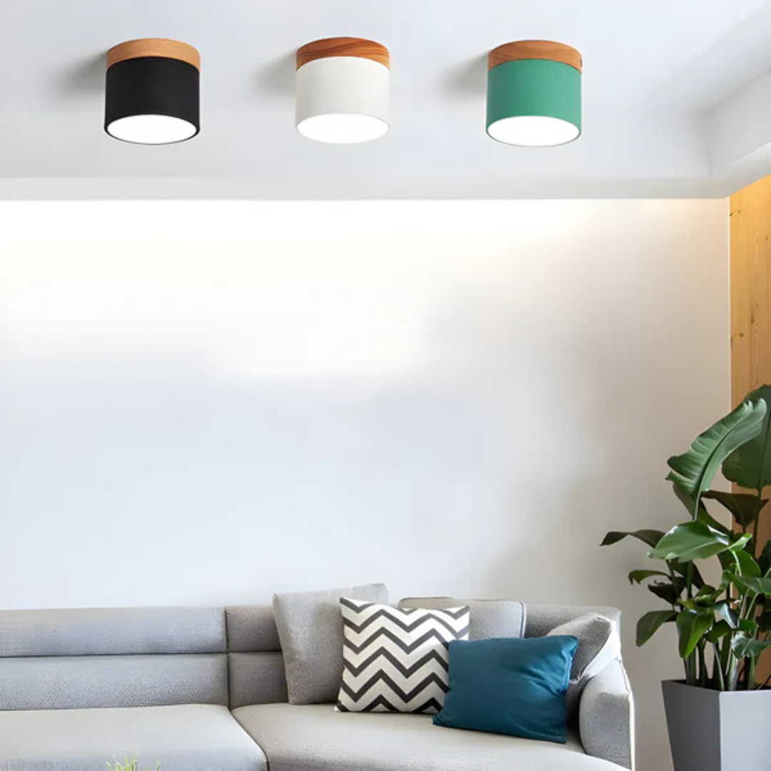 Vesta - Vintage LED Plafondlamp