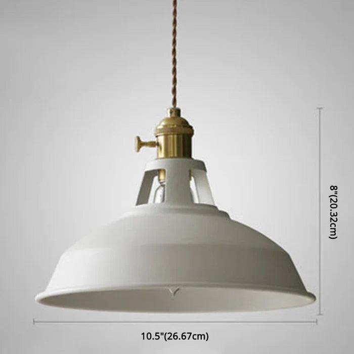 IronGlow Industriële Retro-Pendellamp van Metaal, E27