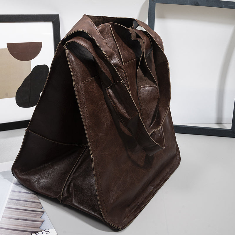 Oversized Weekend Handtassen van Leer