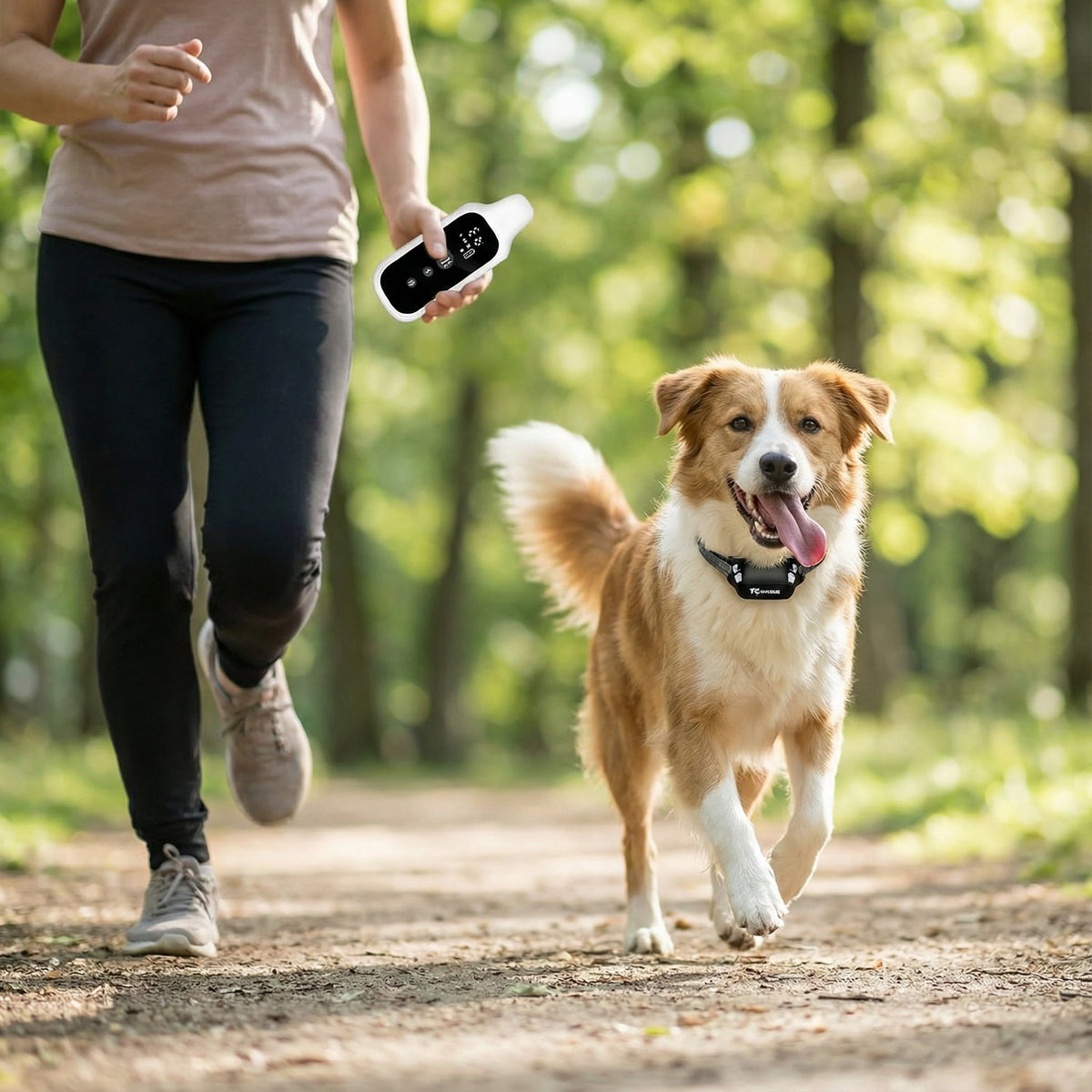 Hondenhalsband Met Afstandsbediening | Signaal- & Vibratiefunctie Voor Training