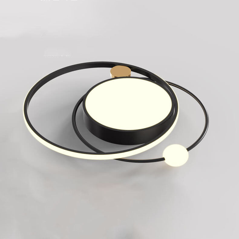 Ronde LED Plafondlamp | Noordse Minimalistische Ontwerp