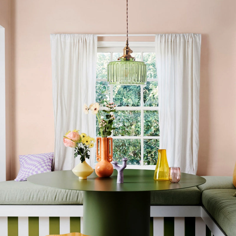 Celeste Glas Vintage Gloed Hanglamp