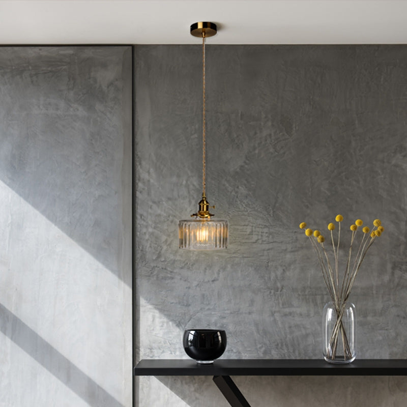 Celeste Glas Vintage Gloed Hanglamp