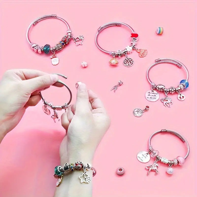 Meisjes Charm Armband Knutselset