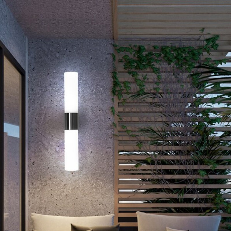 Arisha Moderne Dubbele Koperen Metalen Glazen Wandlamp, Zwart/Goud