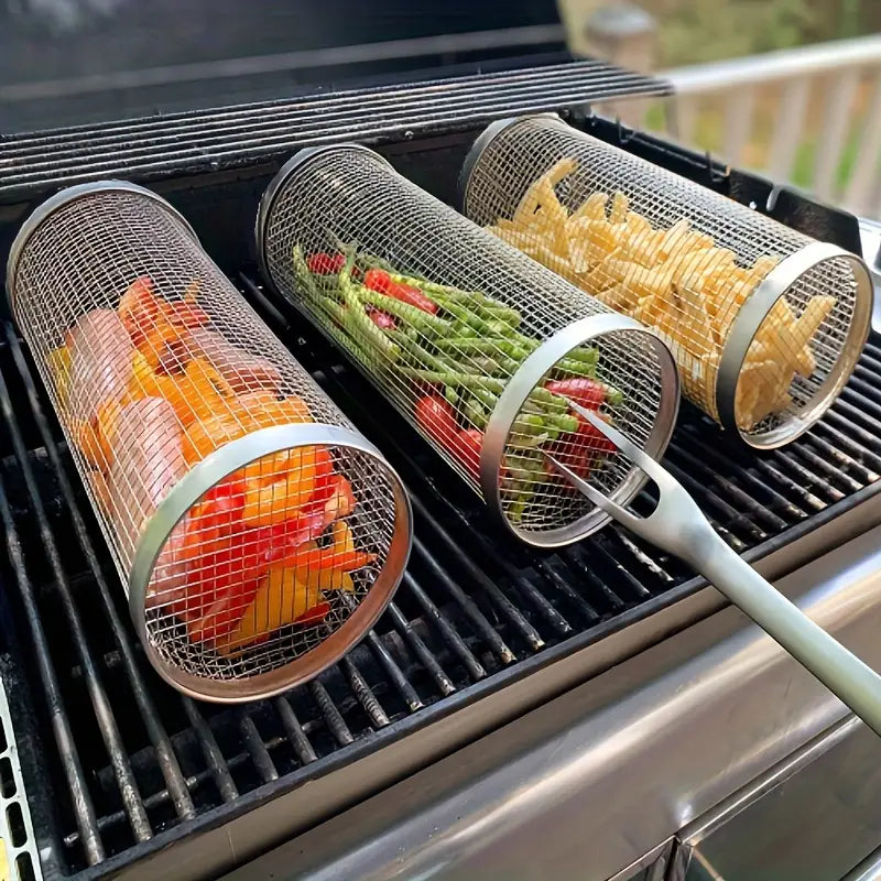 SizzleCraft - Premium barbecue mand voor een smakelijke grillervaring