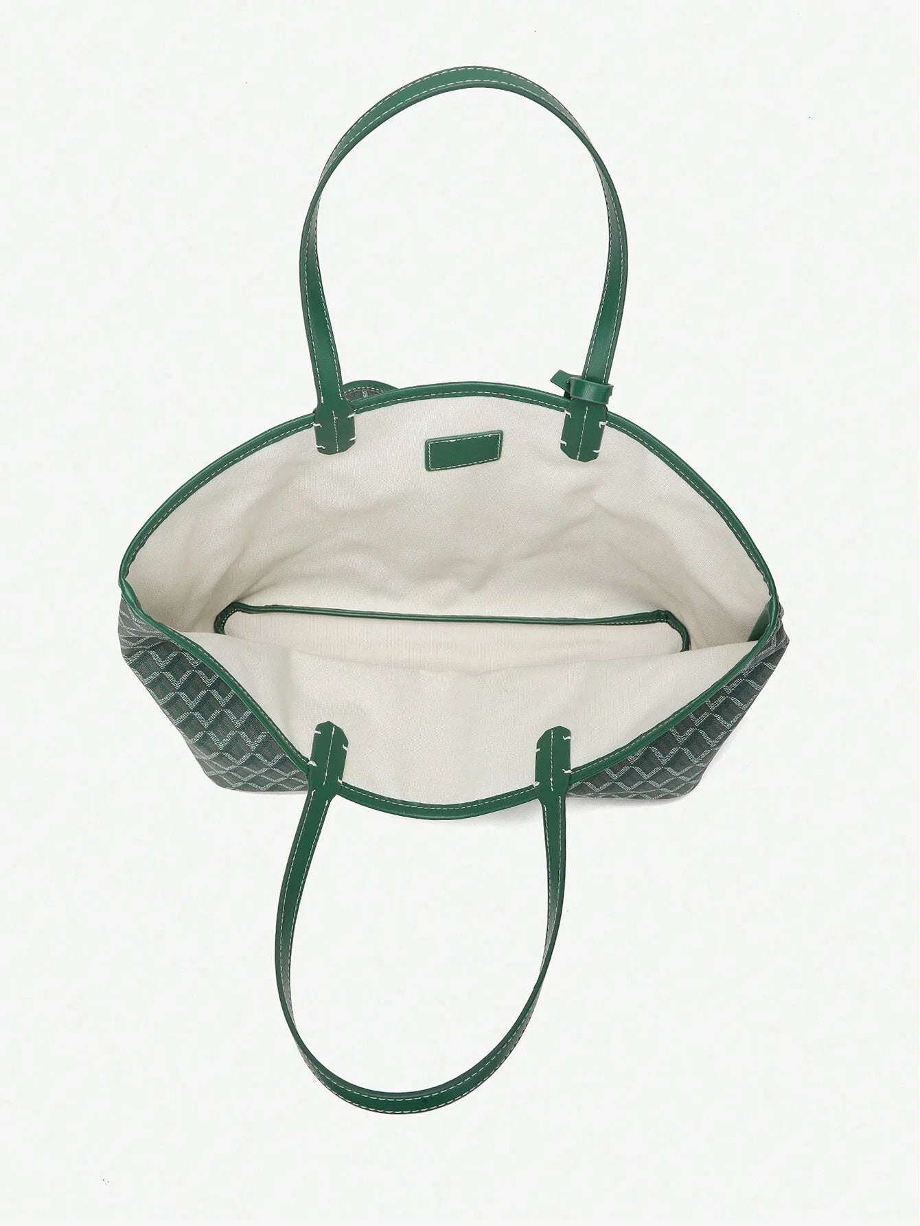 Casual Schouder Handtas Dames PVC | Tote Bag | Lichtgewicht grote tas voor studenten